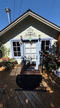 Courtyard and entrance to space.
