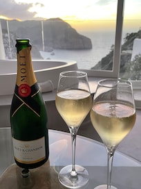 Vue de notre chambre