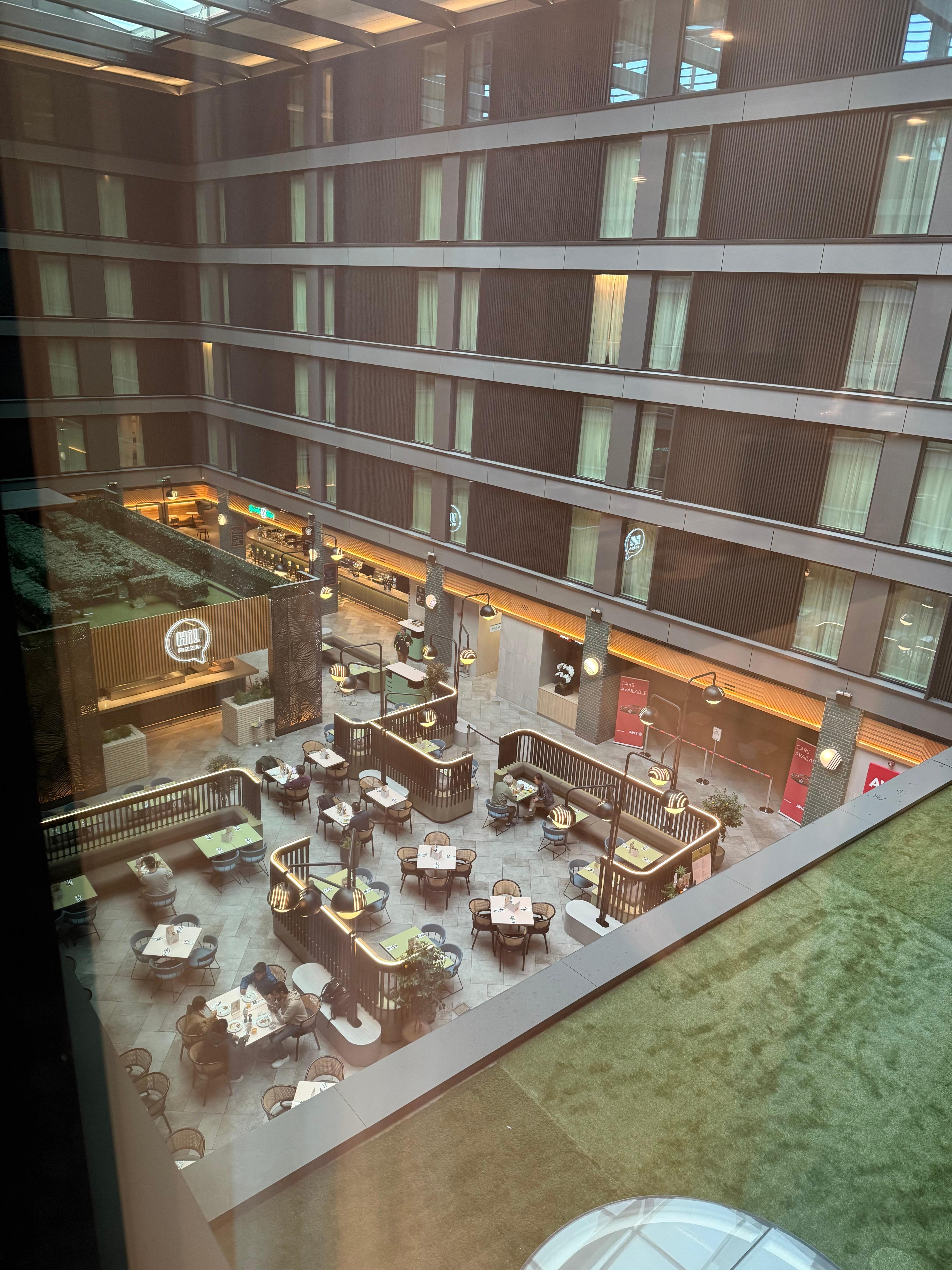 Courtyard dining