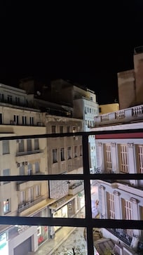 Balcony at night