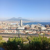 View from breakfast area