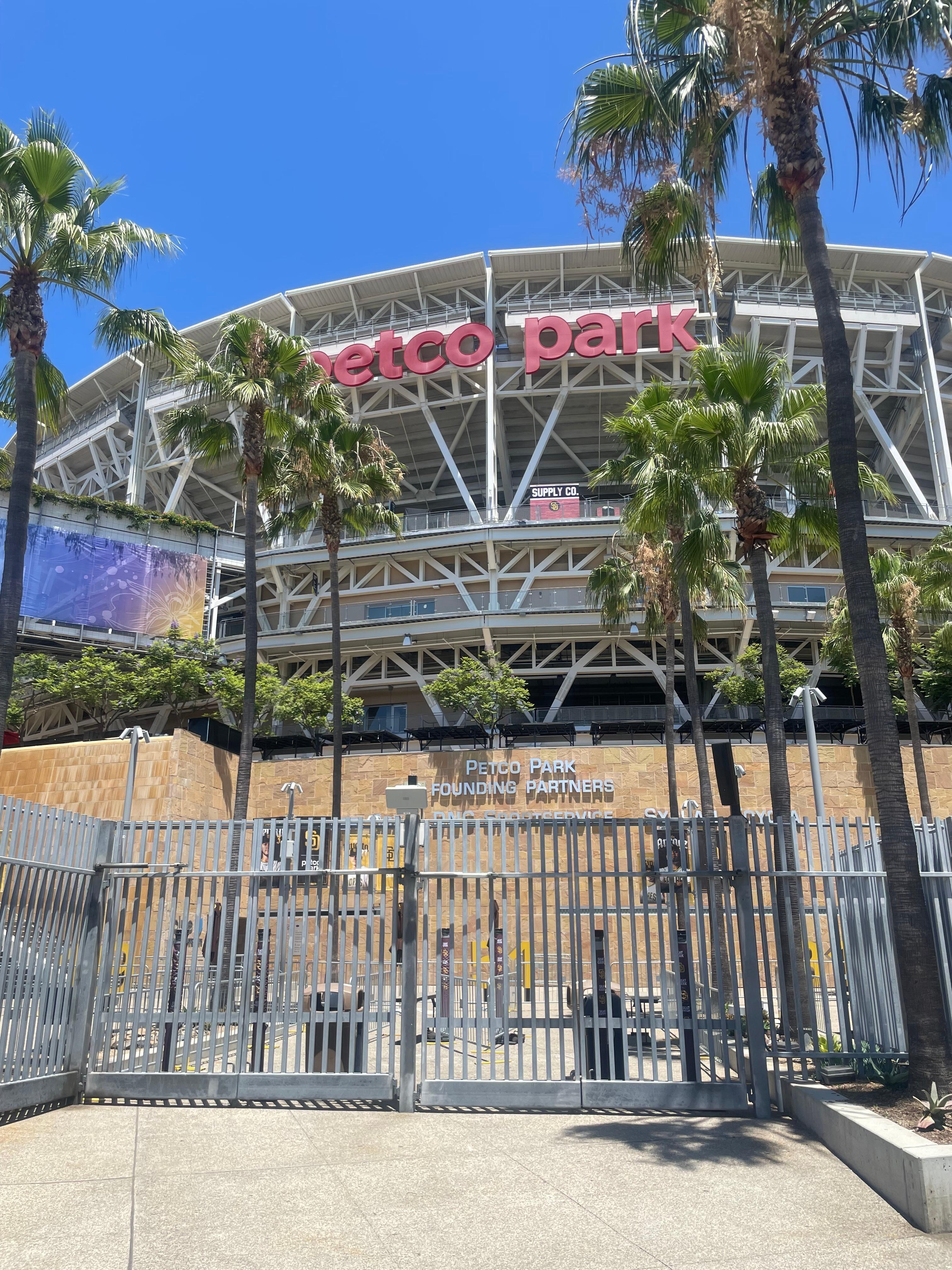 not far from 
Petco Park