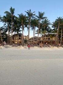 Pics from the beach looking back at ambassador