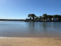 Small beach nearby