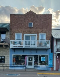 The Baker Suite is located above Field of Dreams Chocolates.