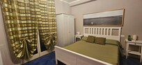 My room which had green overtones.