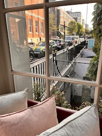 View from reception