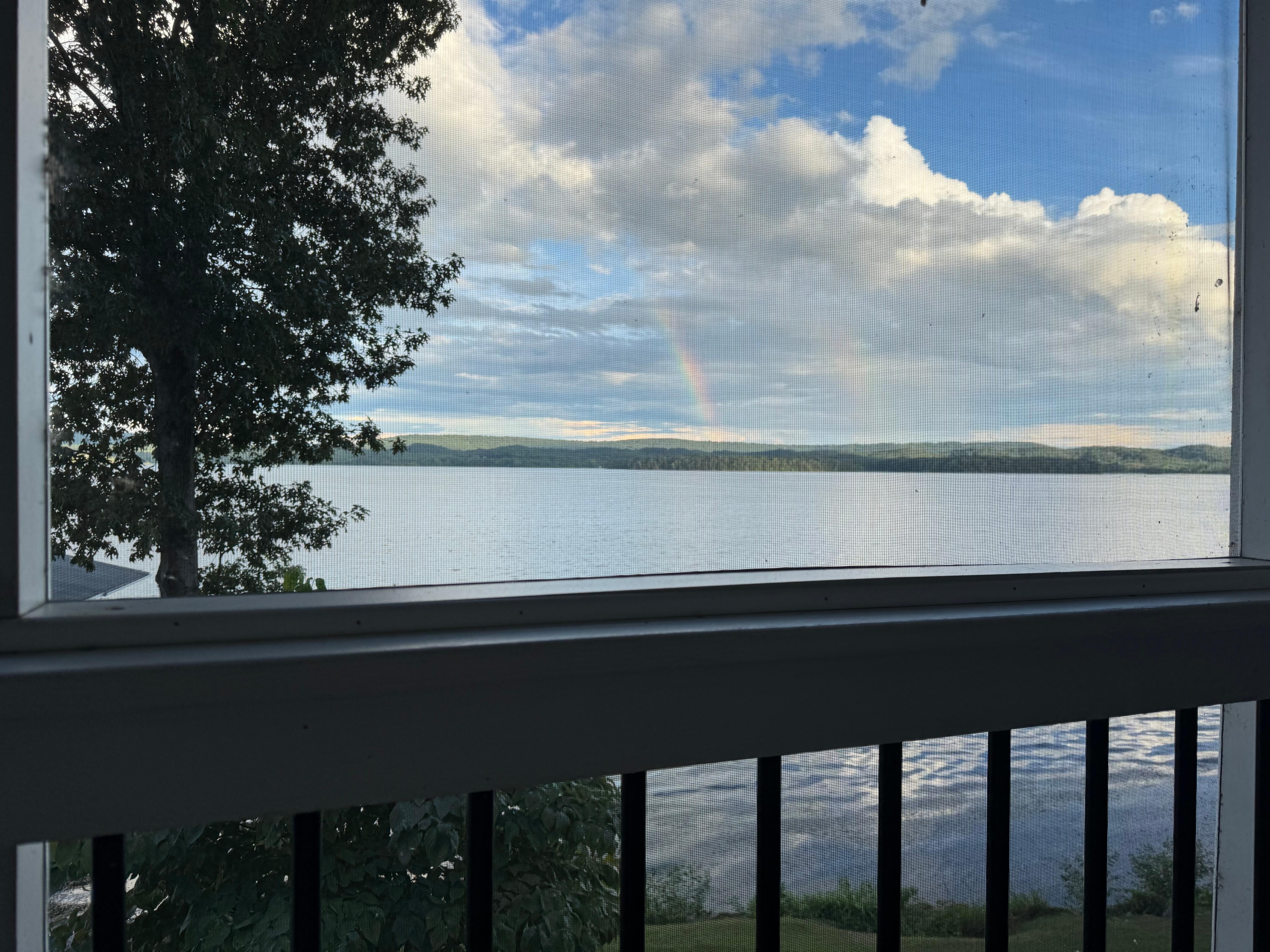 View from the porch. Best spot for relaxing