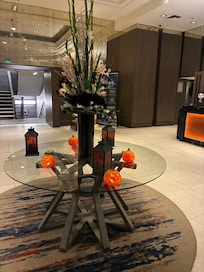 Hotel lobby extremely beautiful