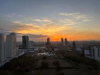 View from the living room’s window