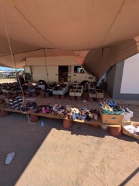 Mercado Saturday morning. Just across the street