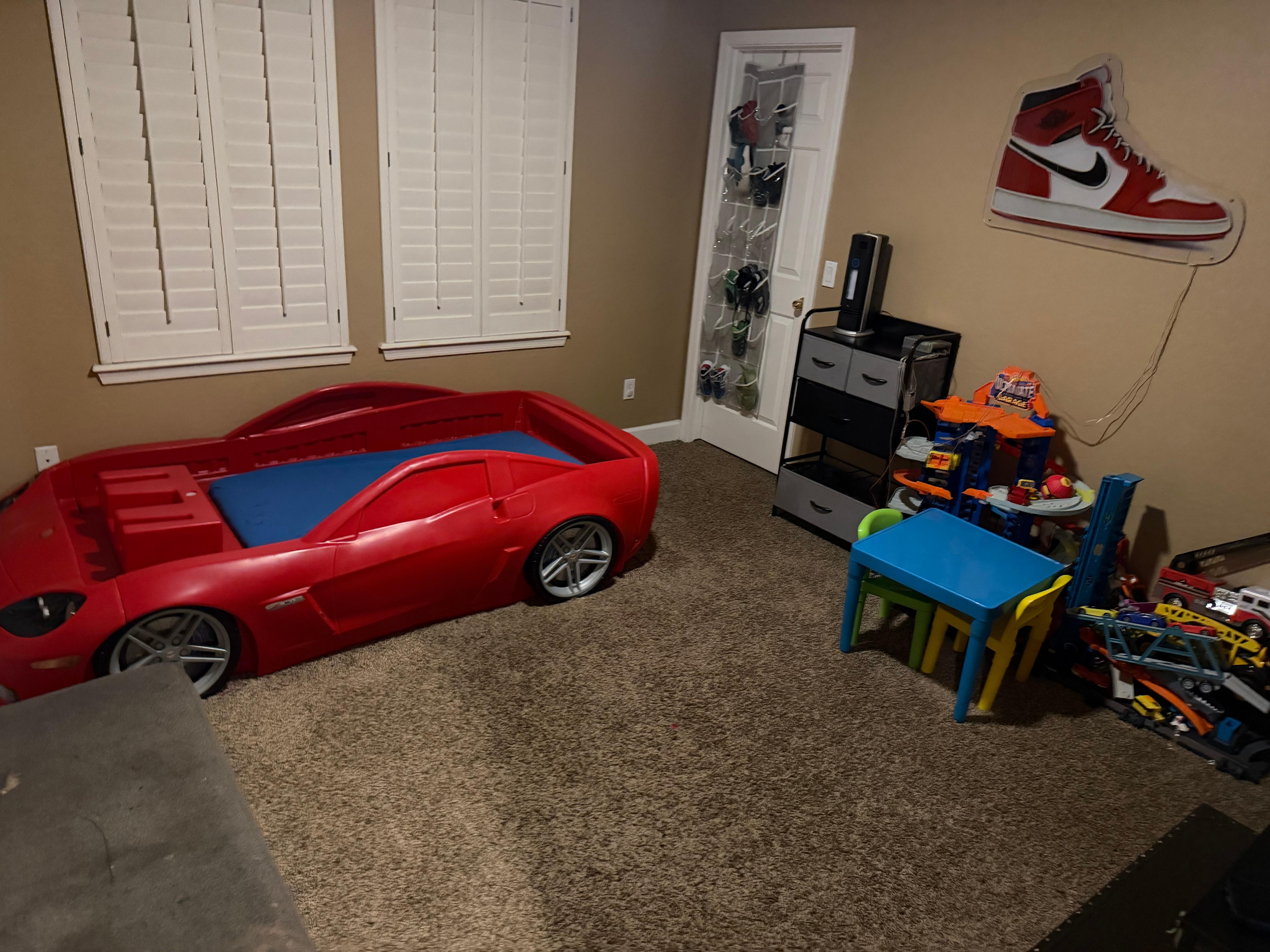 Listed as a bedroom with twin bed