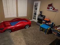 Listed as a bedroom with twin bed