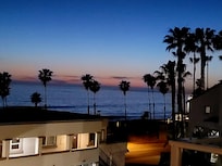 The evening views from our deck.