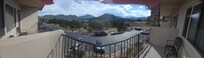 Panorama off balcony of room