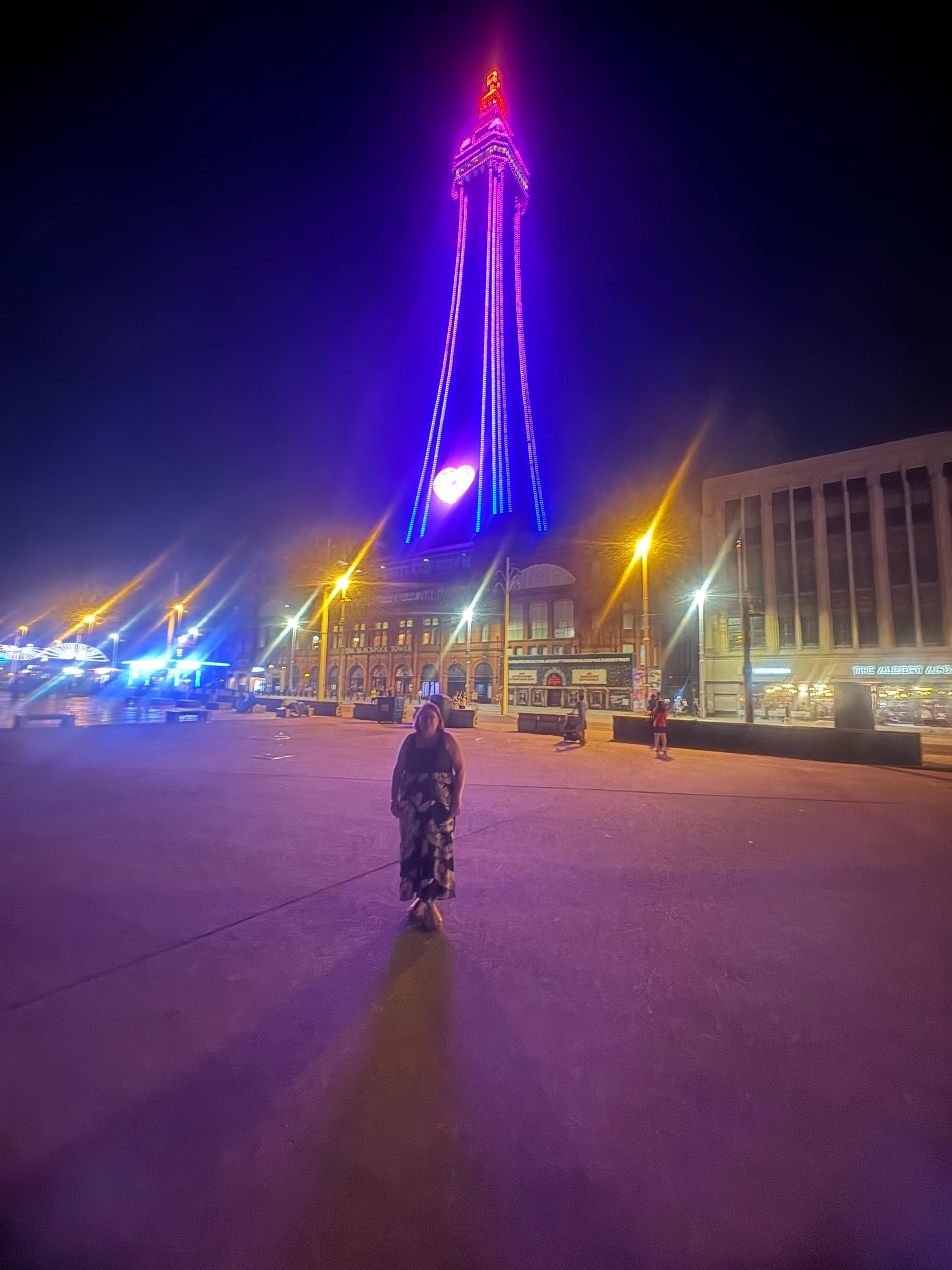 And at the Blackpool tower