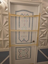 Downstairs Bedroom tapped off. Could not use.