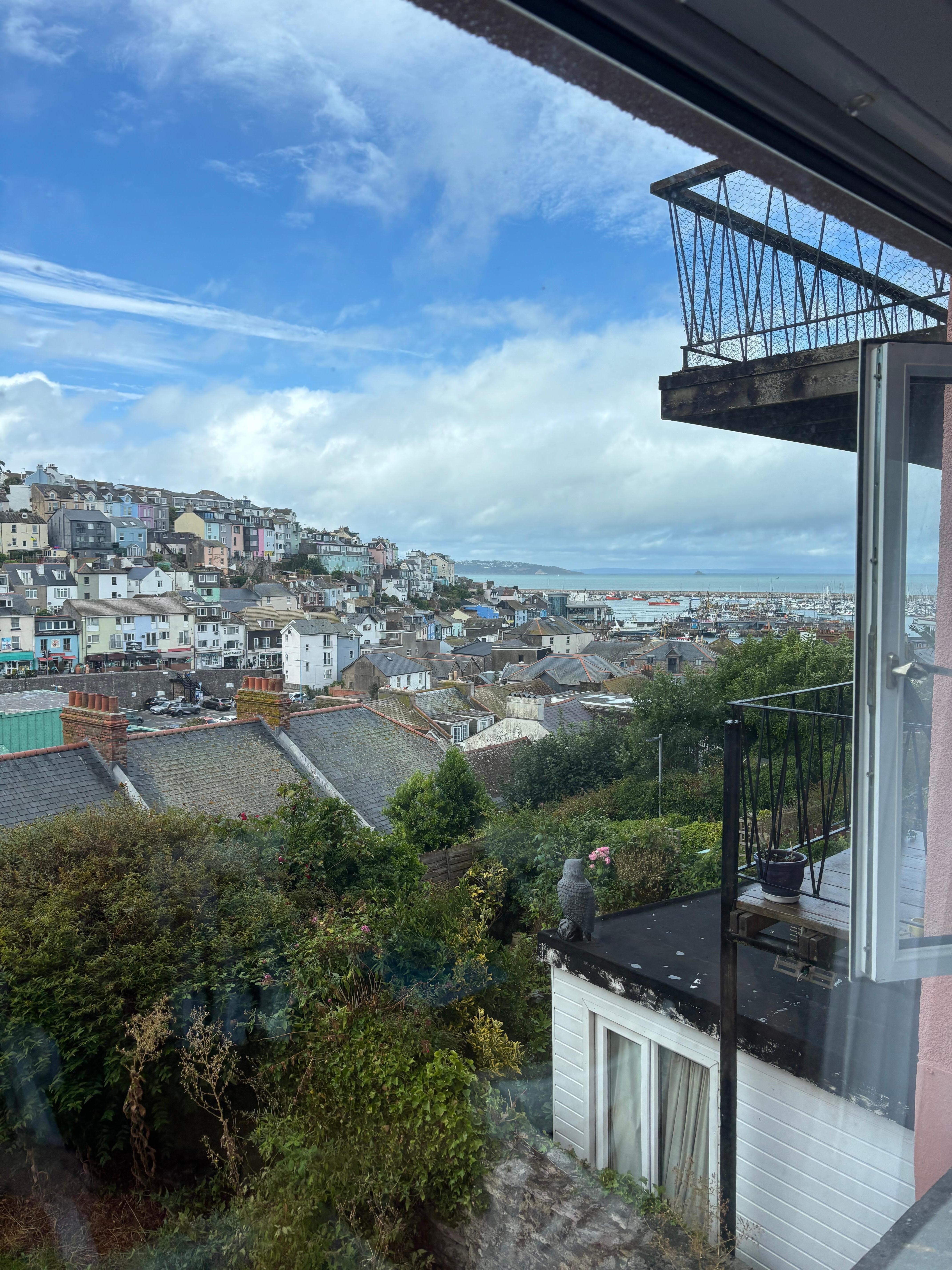 View from the balcony 