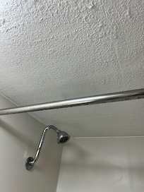 Shower sprayed water all up
