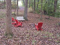 fire pit area