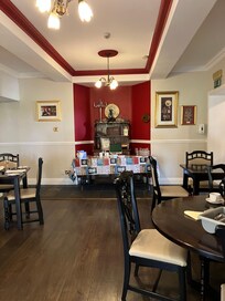 Dining room where breakfast or brunch is served