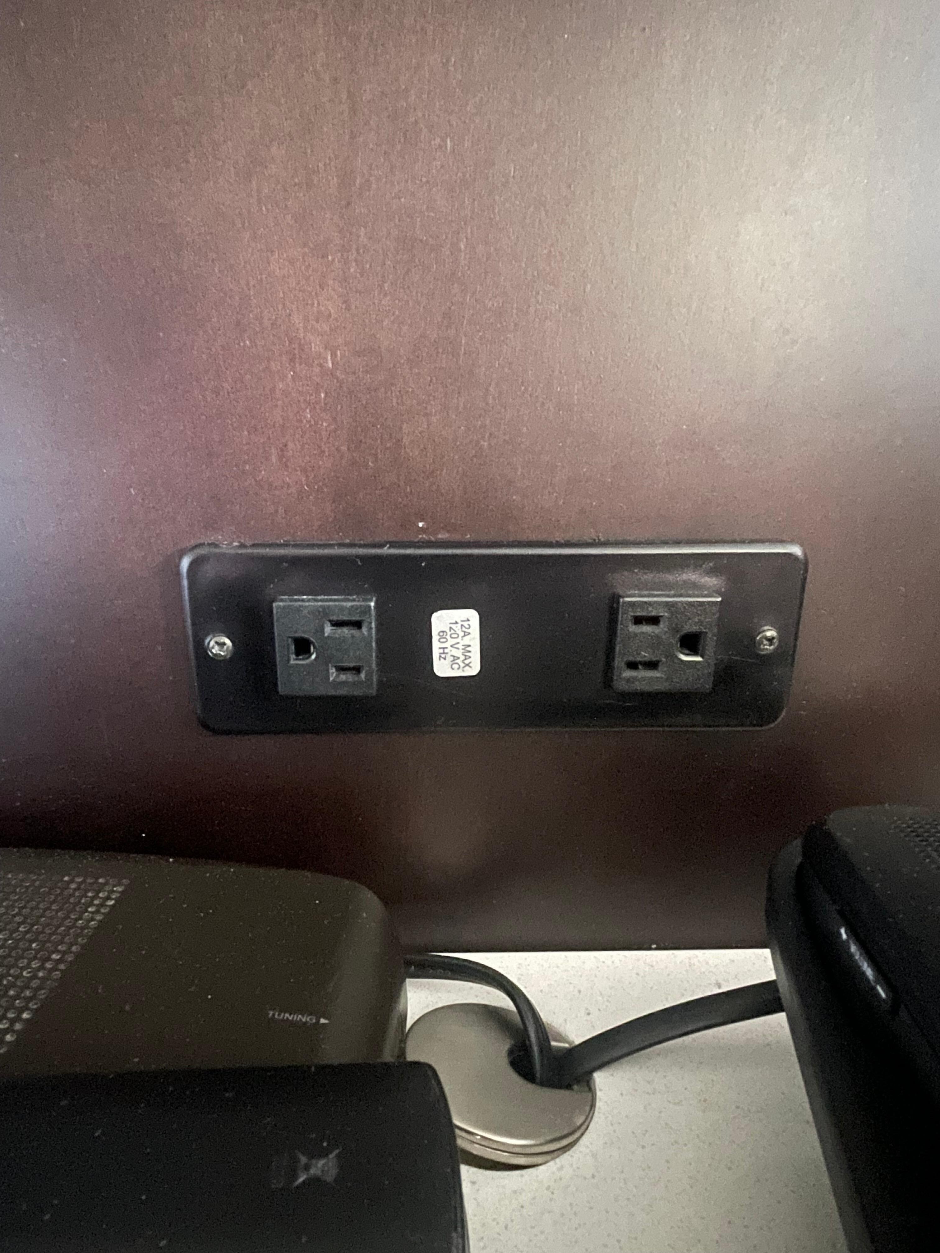 Plug by bed