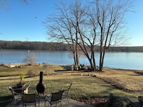 The view of Lake Andover from
the rental.