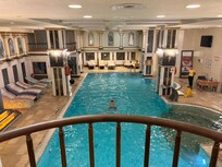 Pool is nice but not heated.