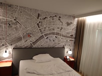 客室が清潔でオシャレな雰囲気でした。