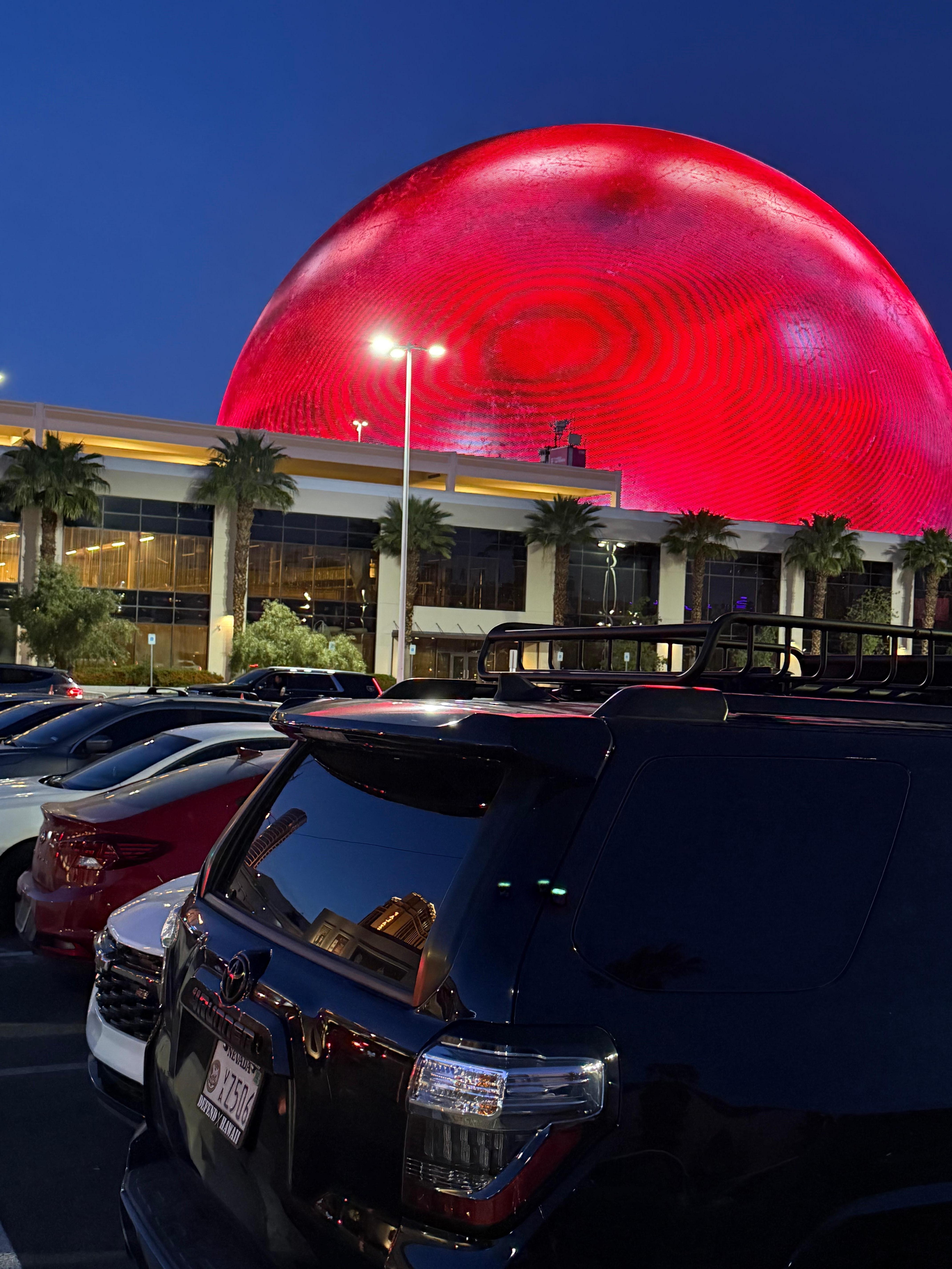 Our view from our hotel window.