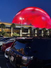 Our view from our hotel window.