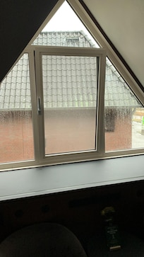 Blick aus einem der Zimmer unserer Freunde.