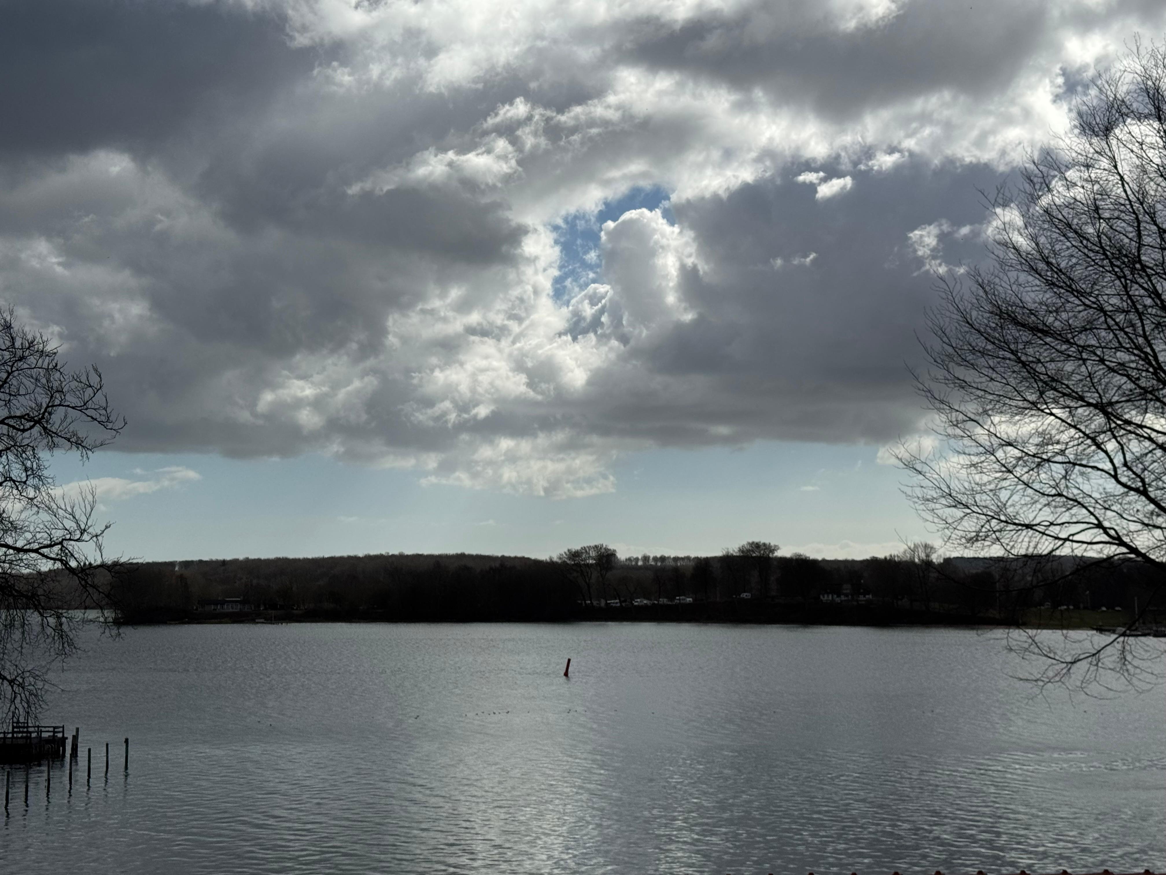 Udsigten fra værelset. 