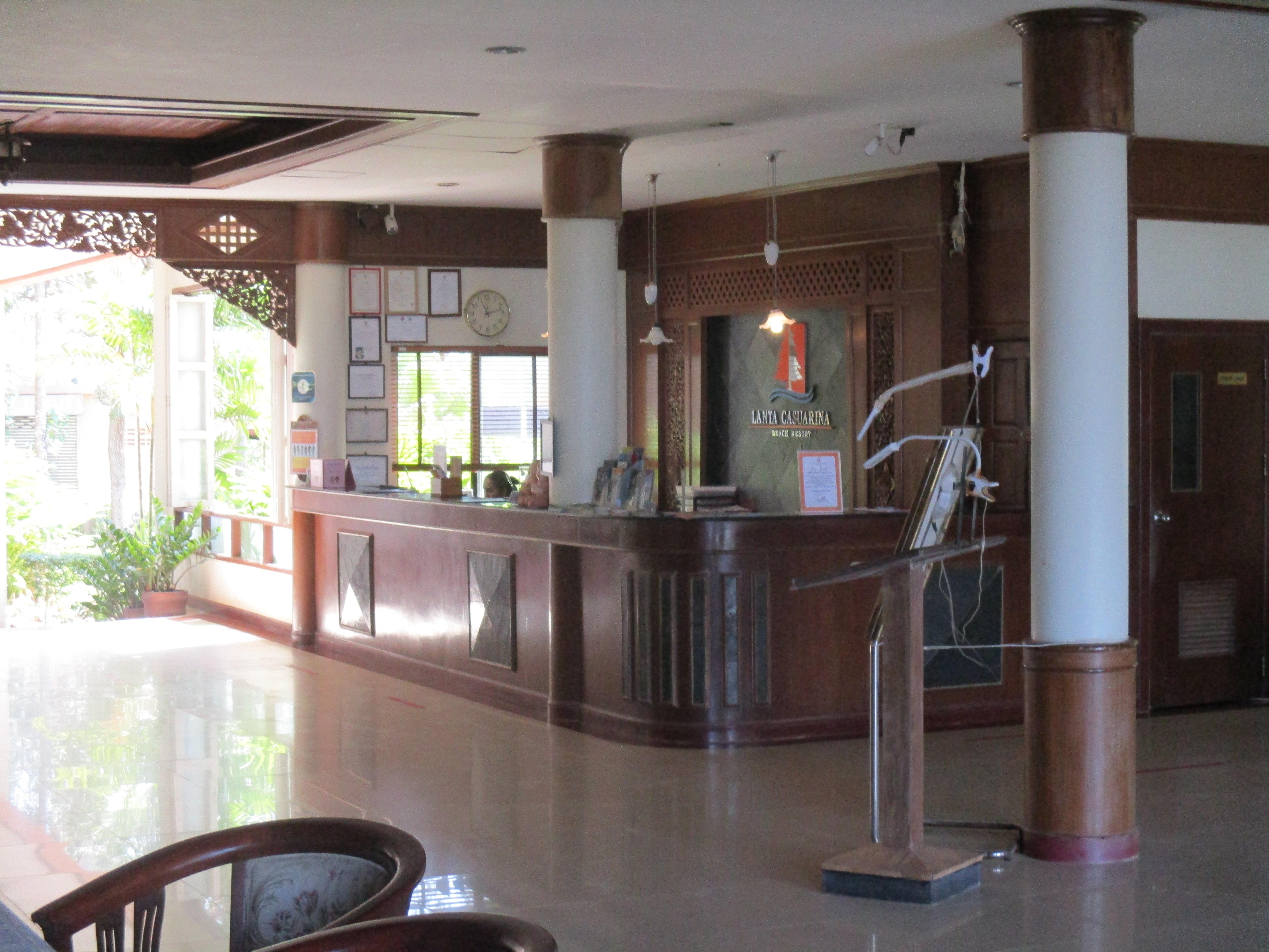 Reception area