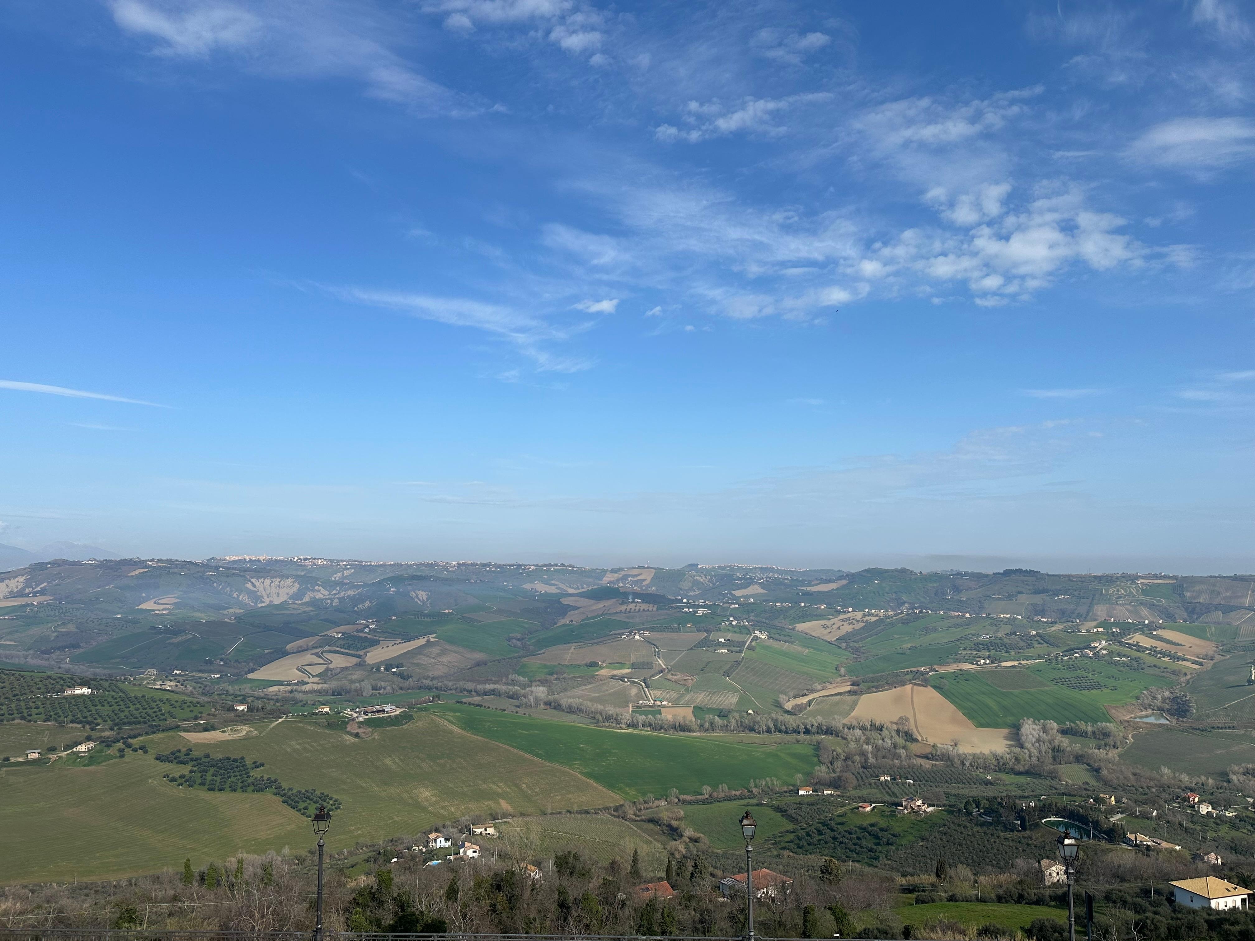 Some views to the west. 