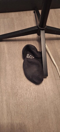 apparently used sock