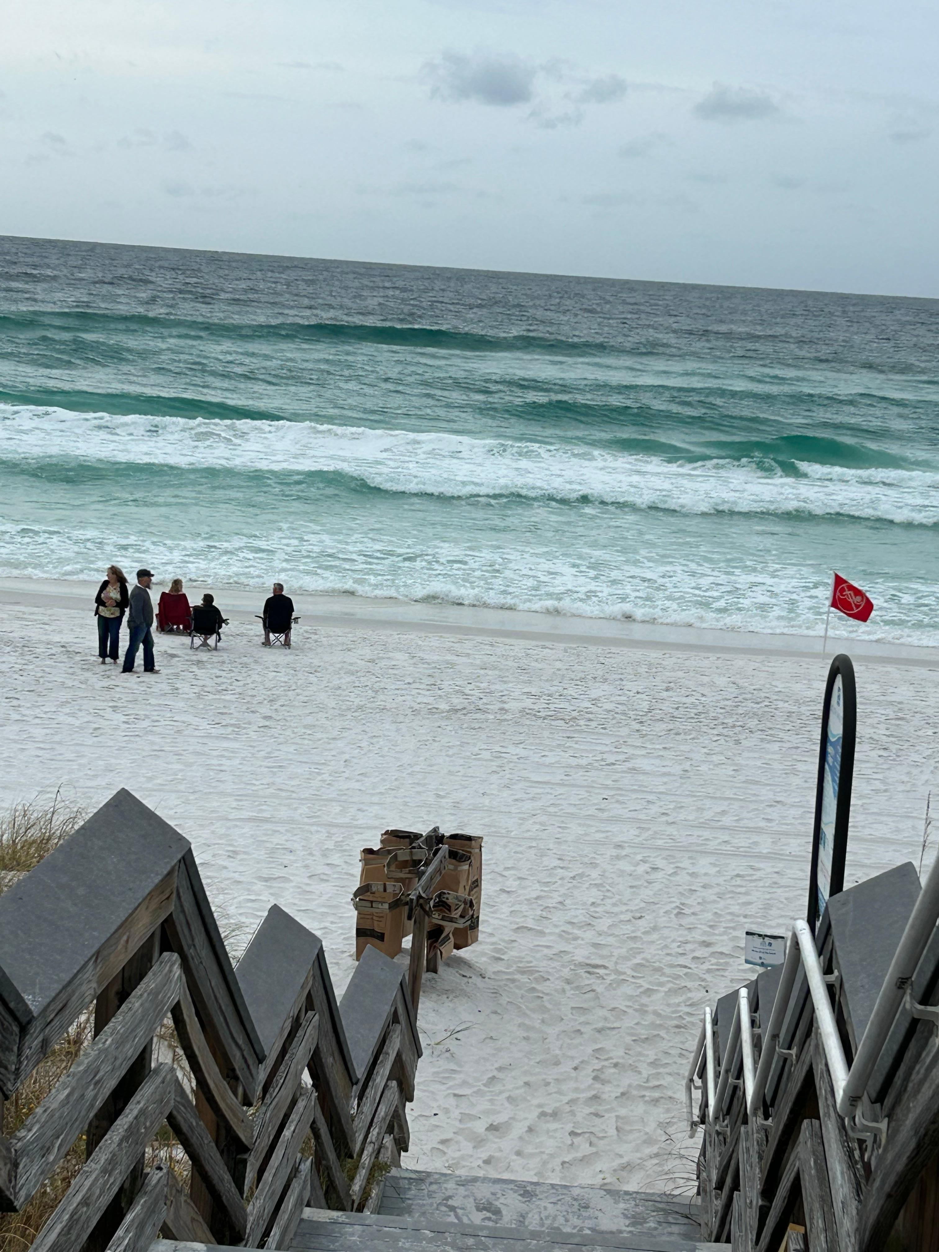 Beach at pompano joes