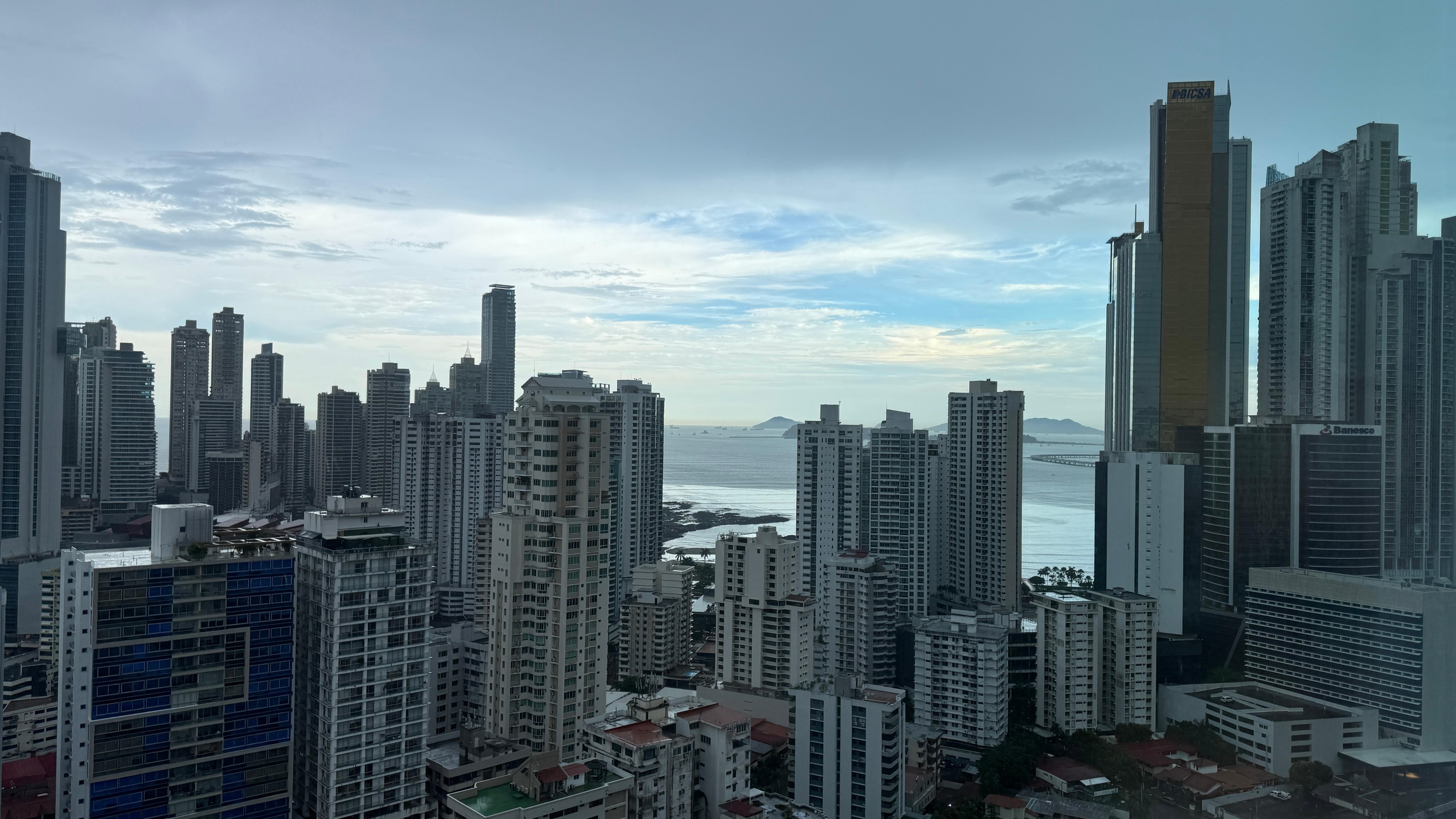 This is the downtown view from our room on the 29th floor. 