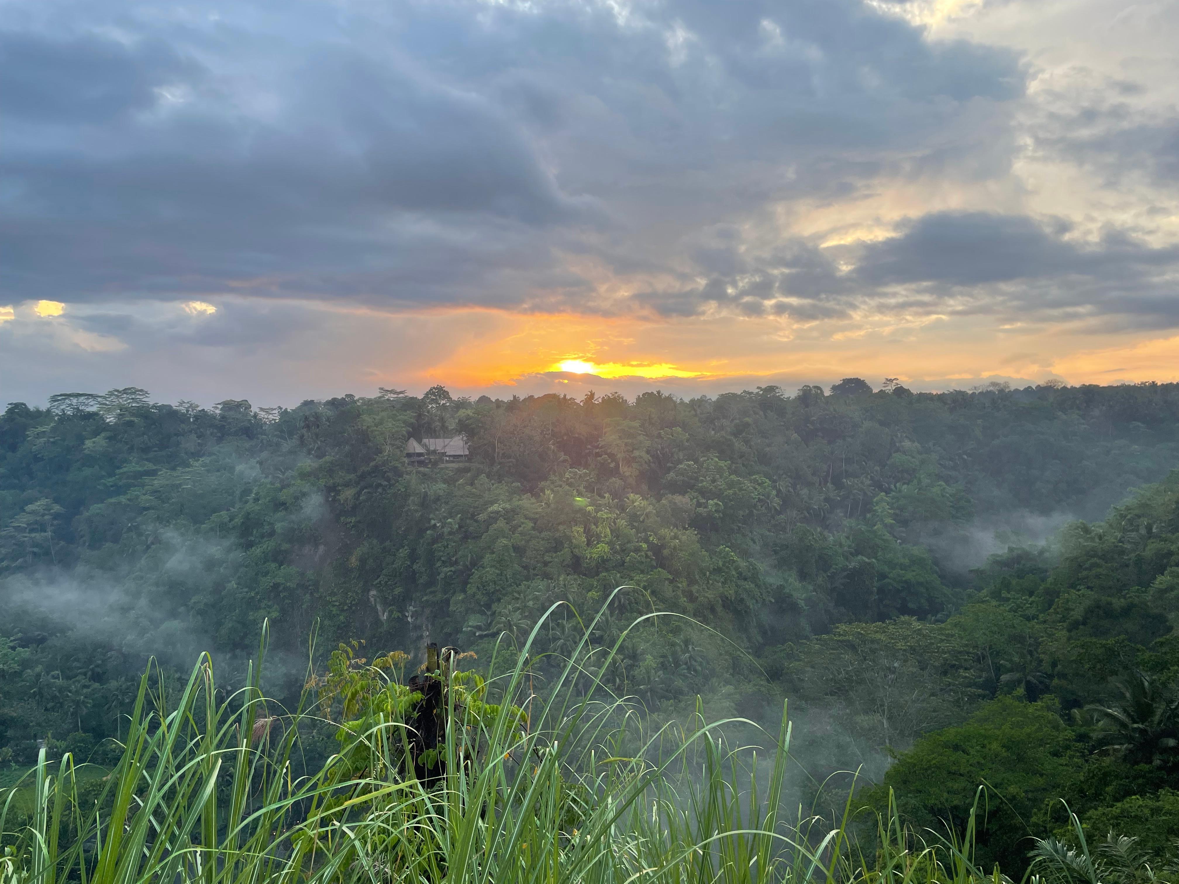 View over the valley