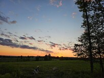 Beautiful sunset every evening