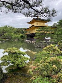 Golden Temple in Kyoto.