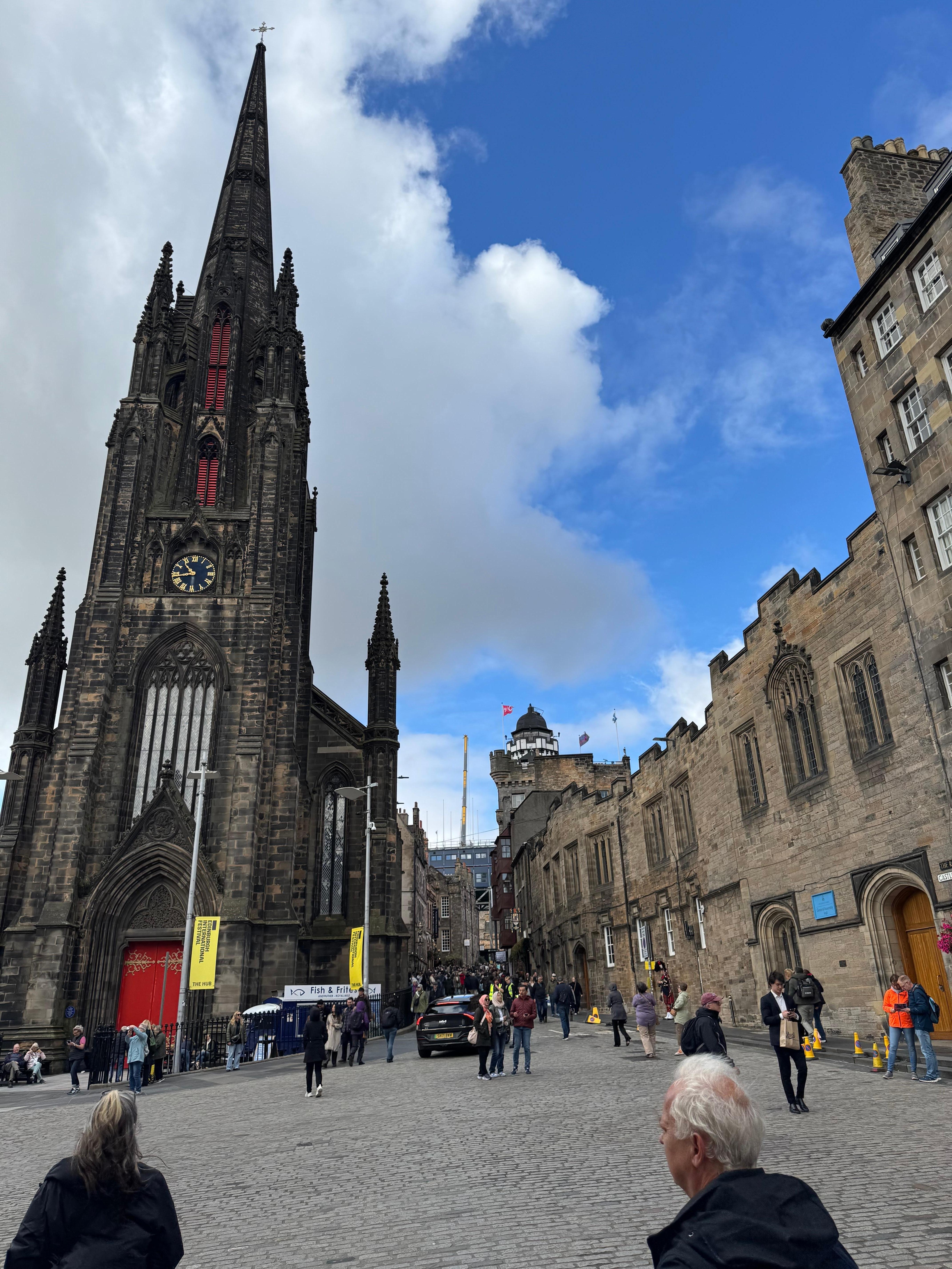 Cathedral near the Castle.