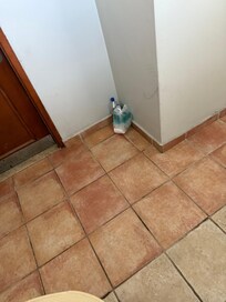 Basura estuve 3 días y estuvo ahí por 3 dias