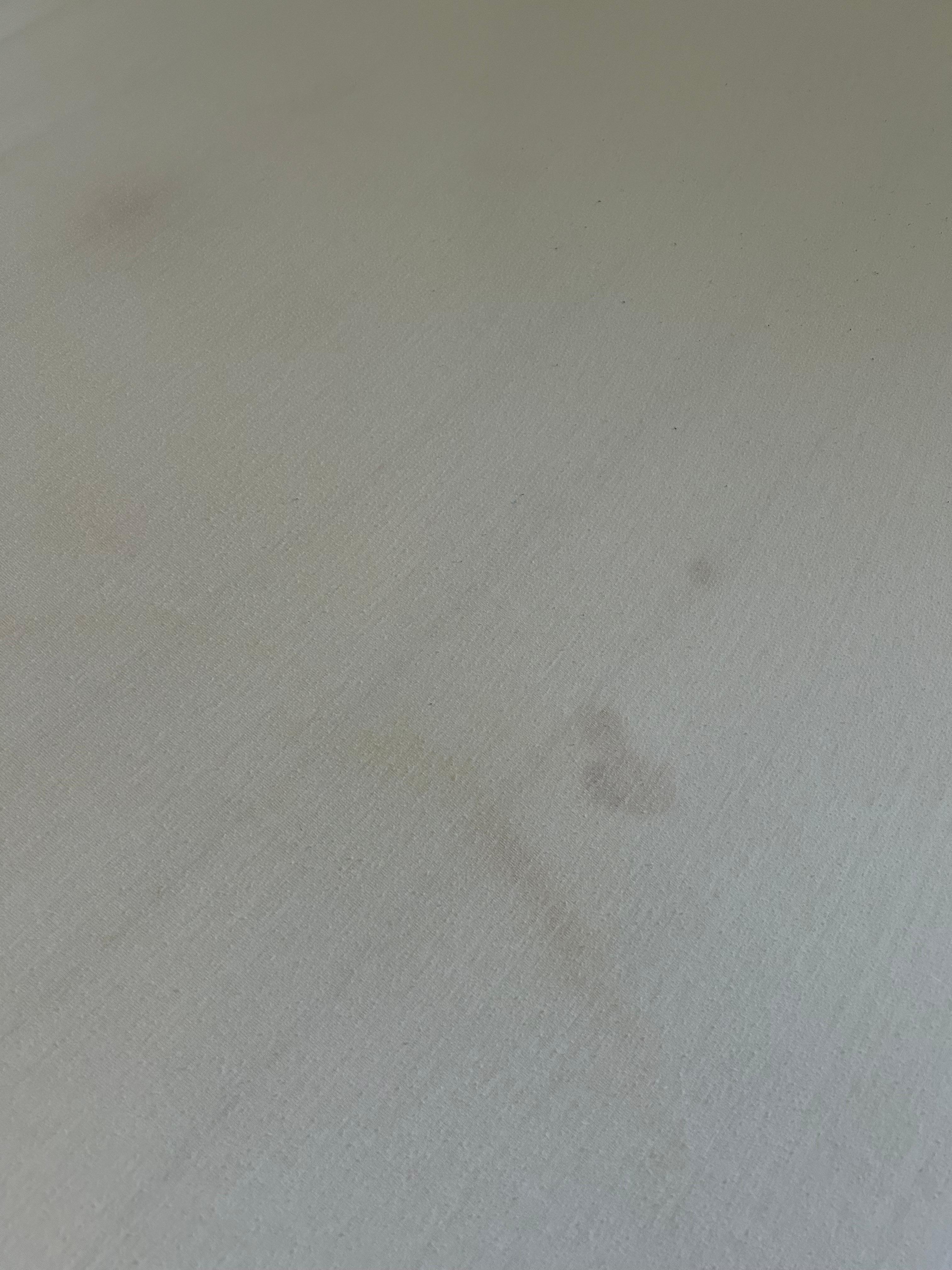 Stains on sheets