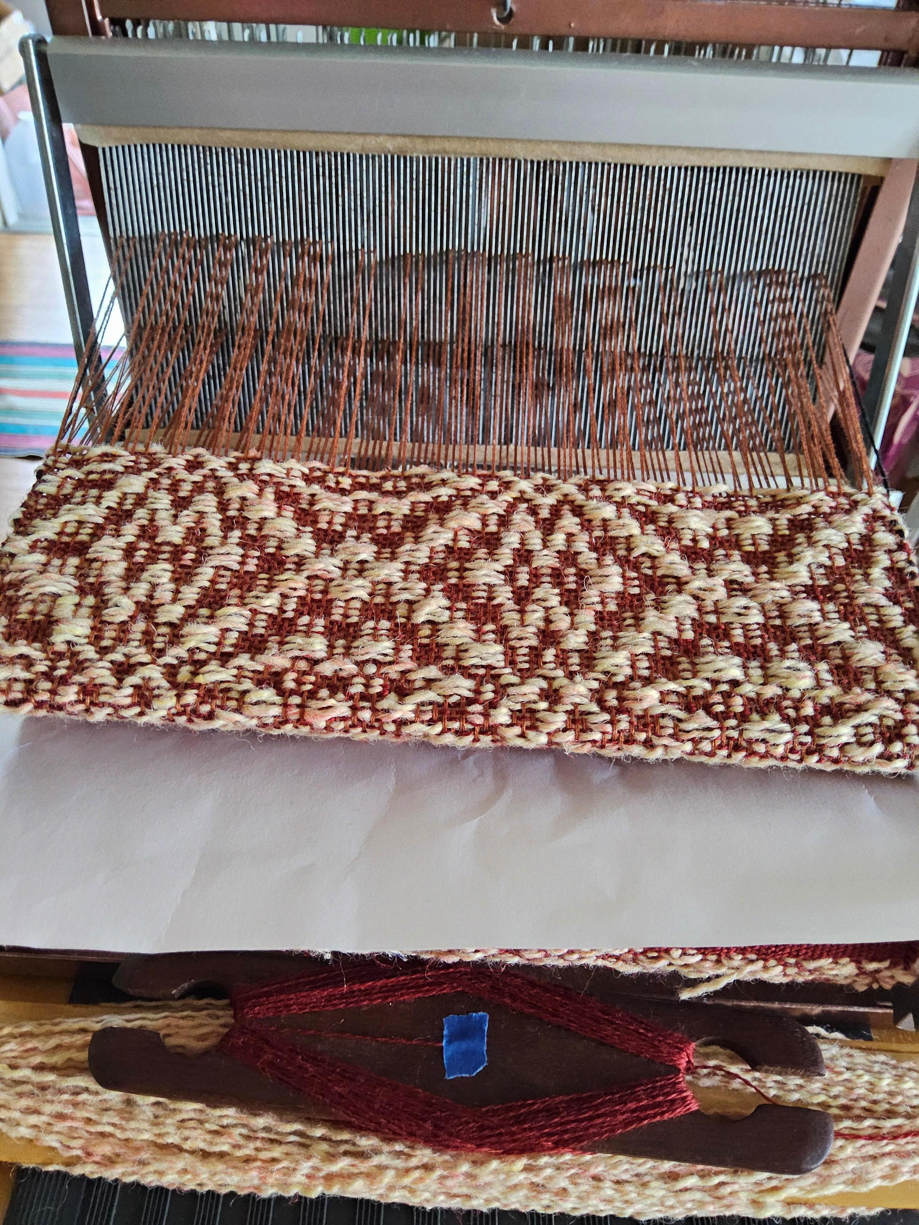 A little weaving project.