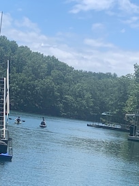 Fun on the lake