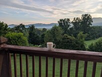 View from the upstairs bedroom