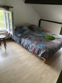 Een van de slaapkamers