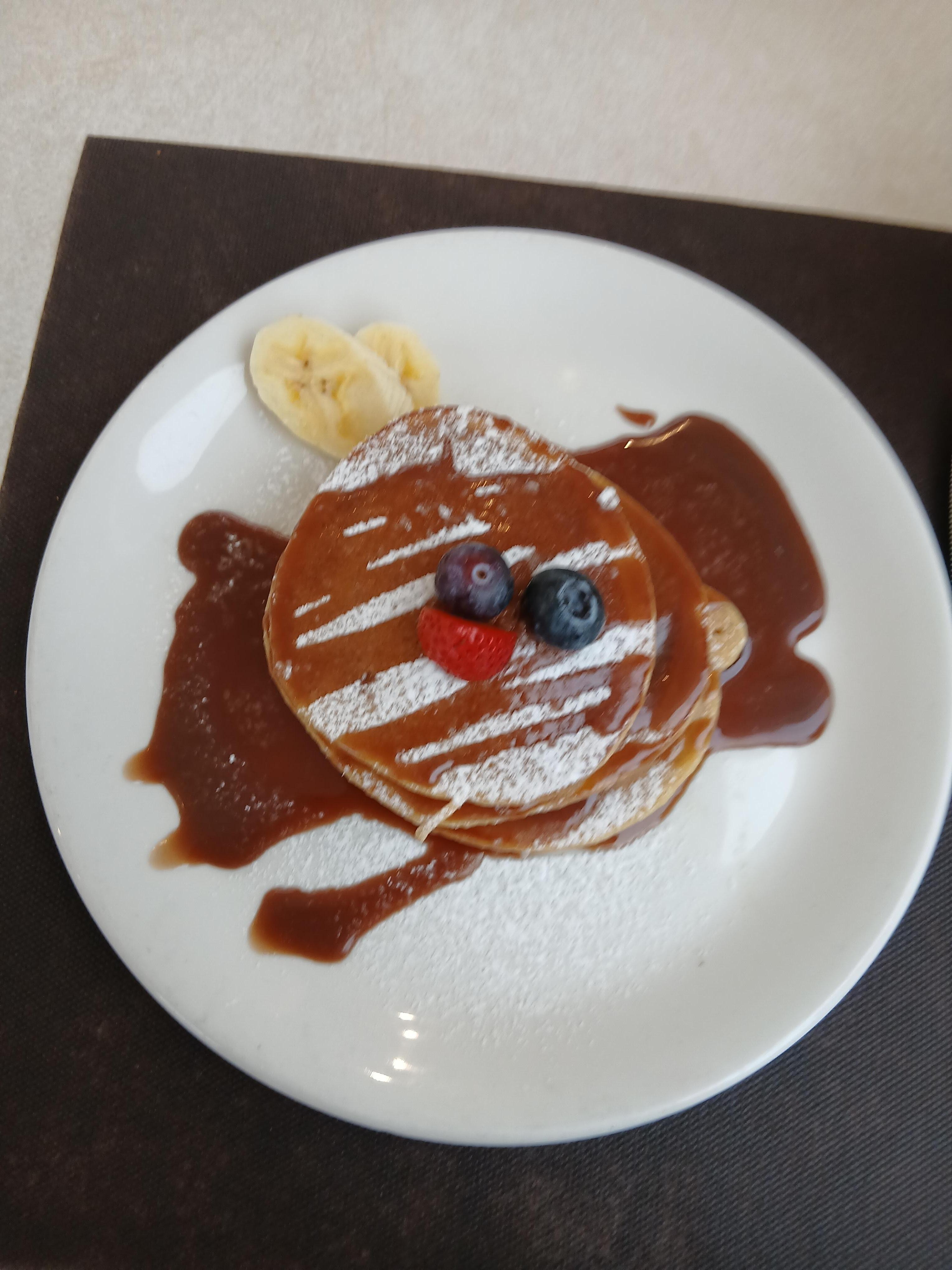 Pancakes au chocolat 