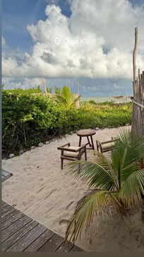 Room view- beach front